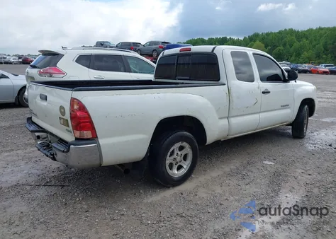 2005 Toyota Tacoma из США, поврежденный, VIN 5TETX22NX5Z021684